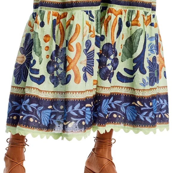 FARM Rio Multicolor Floral Maxi Dress - Picture 10 of 11